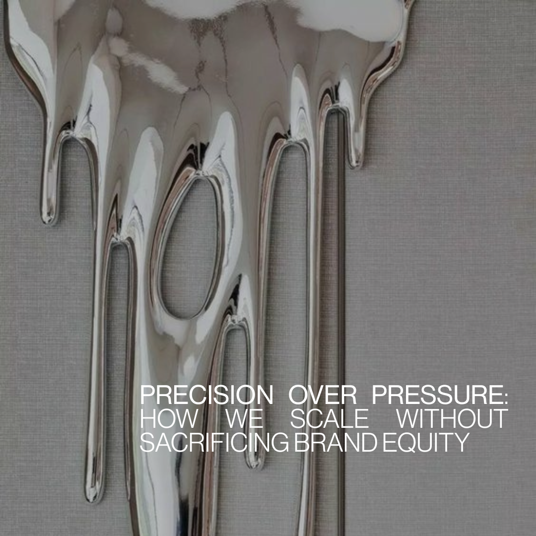 Precision Over Pressure: How We Scale Without Sacrificing Brand Equity