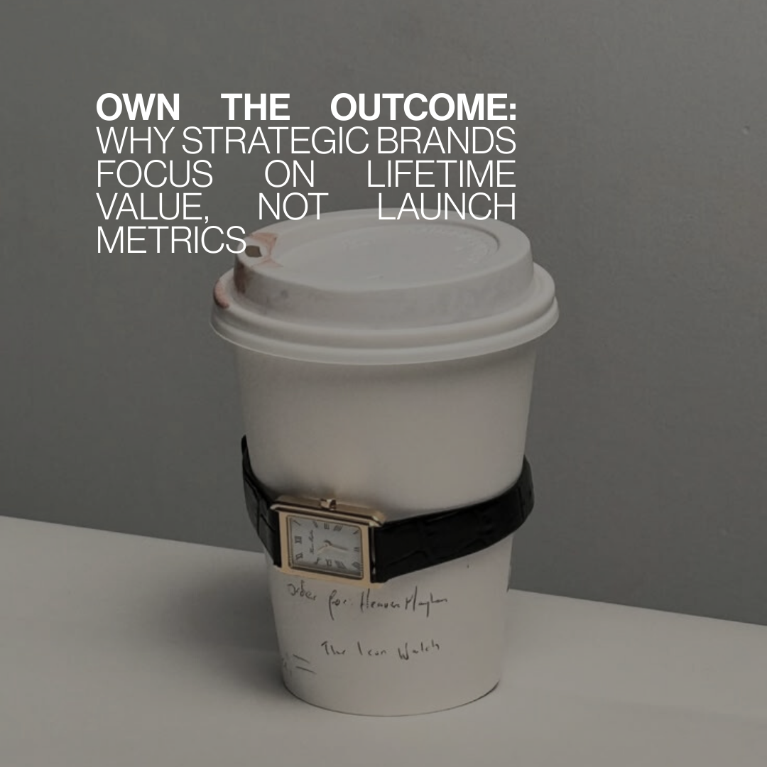 Own the Outcome: Why Strategic Brands Focus on Lifetime Value, Not Launch Metrics